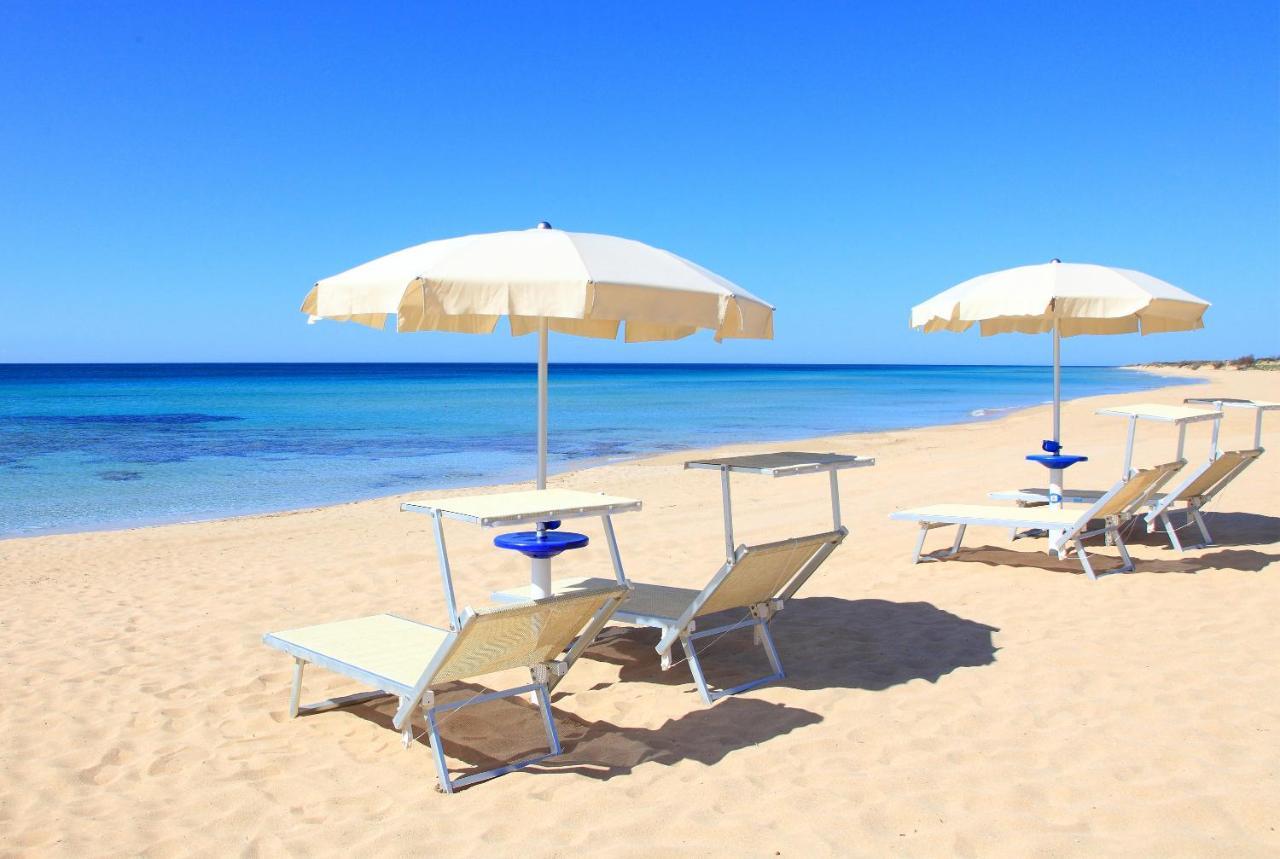 Hotel Beach Salento 마리나 디 페스콜루스 외부 사진